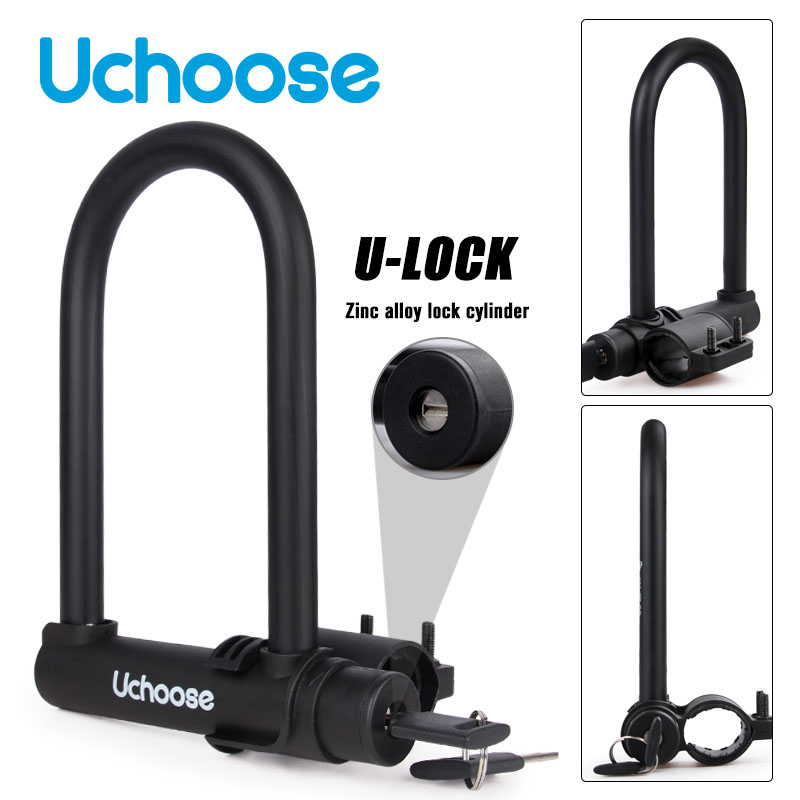 U Lock Heavy Duty - Bisiklet kalın bisiklet U kilidi Çinko
