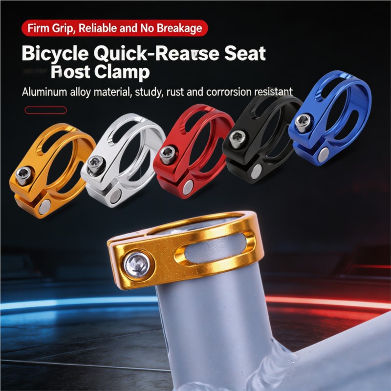 Commuter Bike Lock - Alüminyum Alaşımlı Bisiklet Sele Borusu Kelepçesi