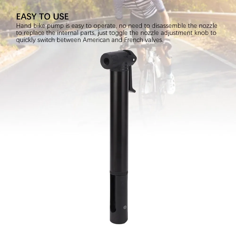 Bike Pump Frame Mount - Taşınabilir Bisiklet Pompası Mini Alüminyum Alaşım,