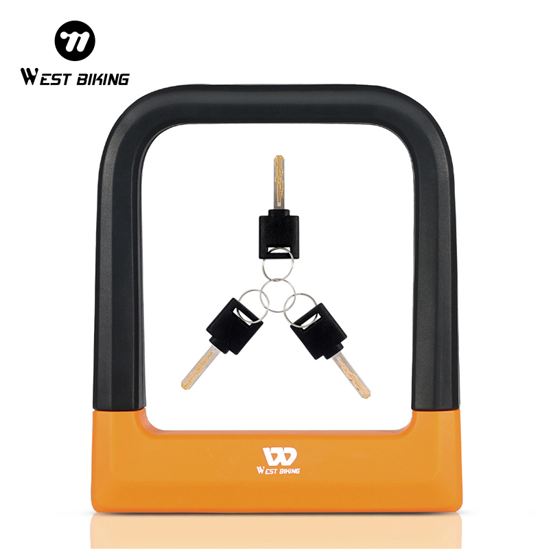 U Lock Heavy Duty - Batı bisiklet bisiklet U kilidi MTB