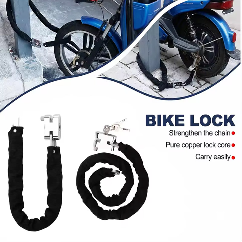 U Lock Heavy Duty - 1.2M 2M 3M Motosiklet Bisiklet Kilidi