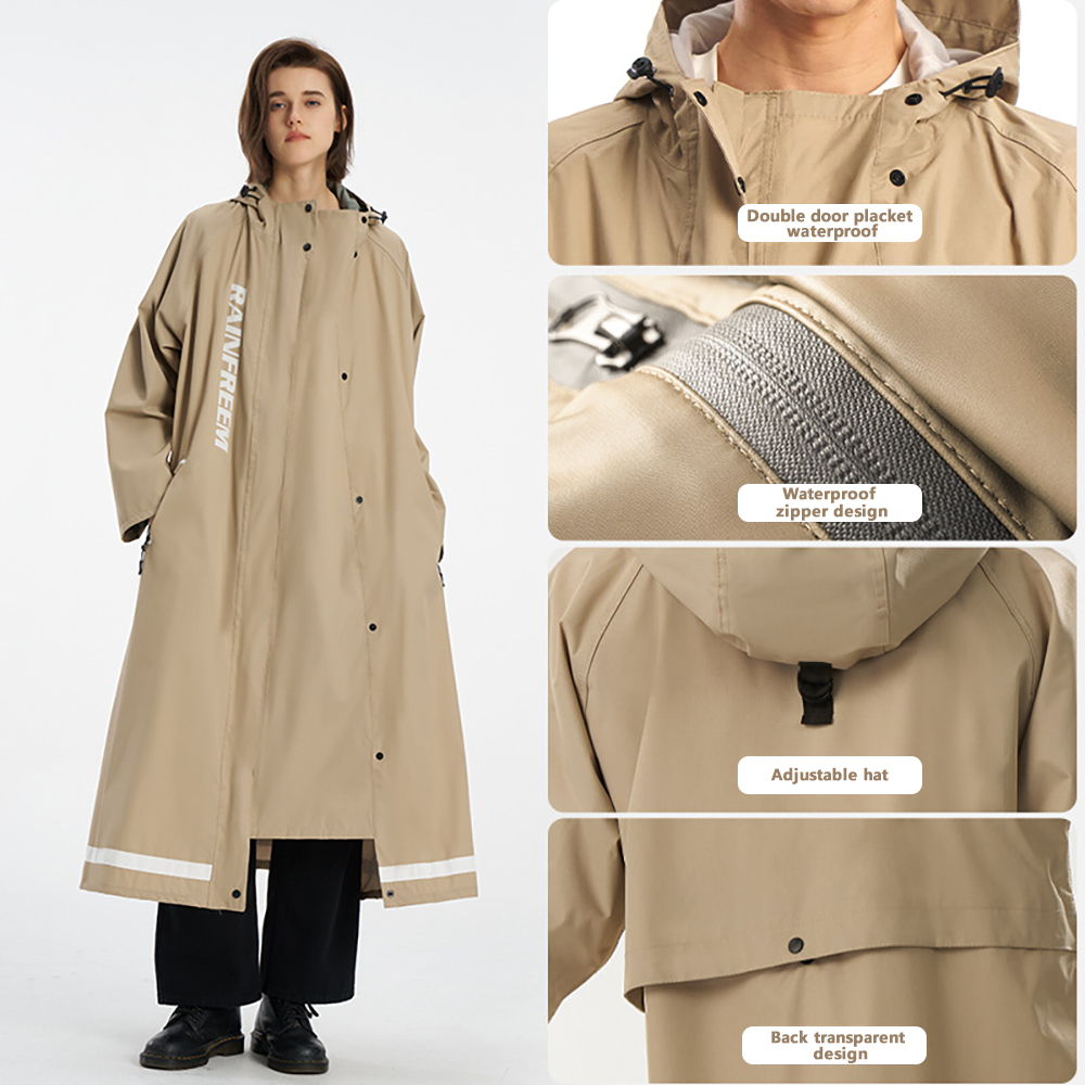 Yetişkinler için Uzun Su Geçir - Cycling Rain Jacket Commute incelemesi ve fiyatı