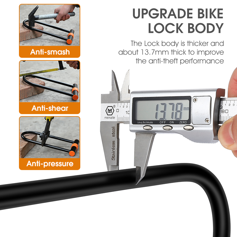 Batı bisiklet karbon çelik bis - U Lock Heavy Duty incelemesi ve fiyatı