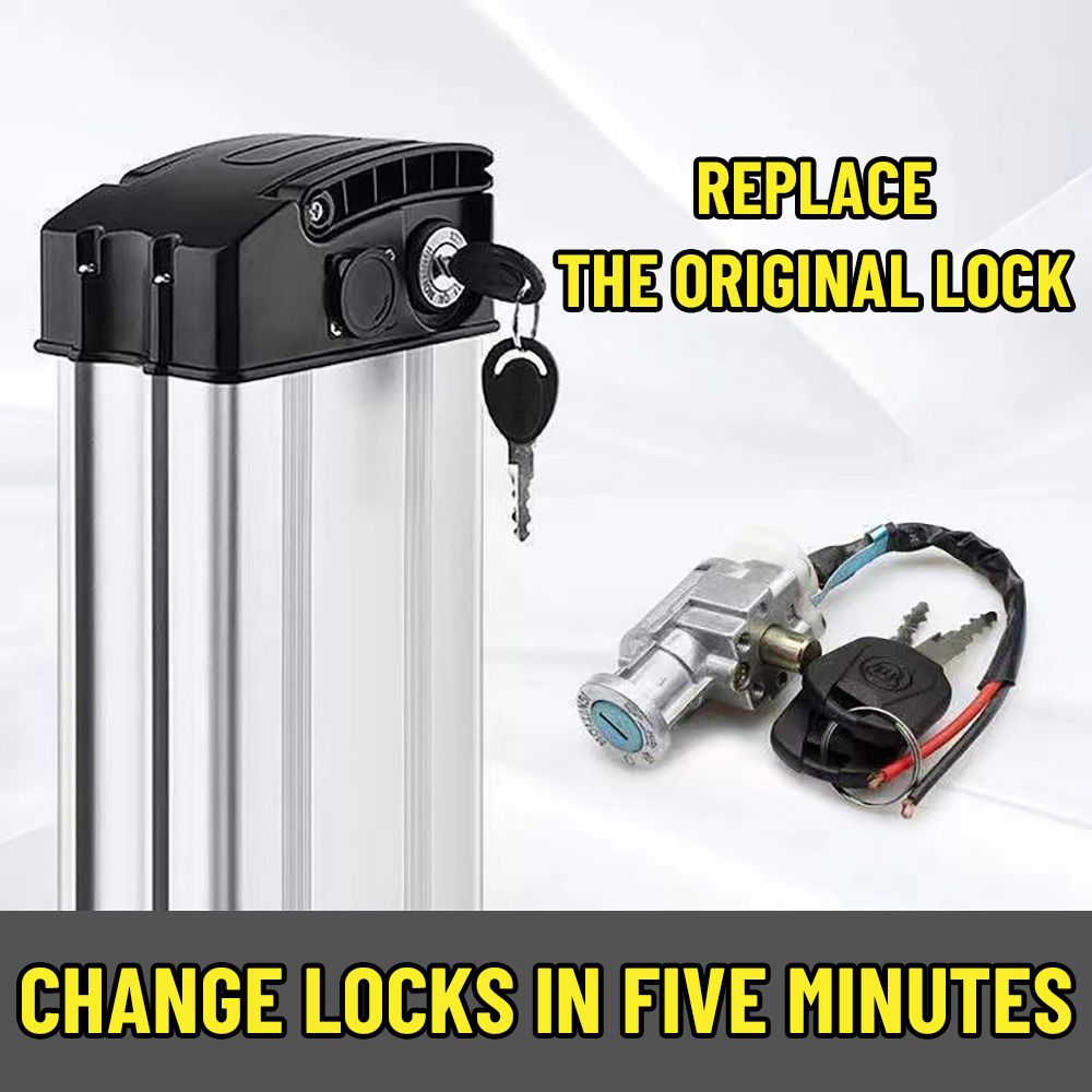 E-bisiklet pil kilidi ile 2 tu - Commuter Bike Lock incelemesi ve fiyatı