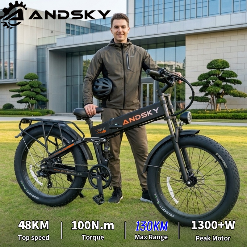 ANDSKY Forge 26 Tam Süspansiyo - Commuting On Mountain Bike incelemesi ve fiyatı